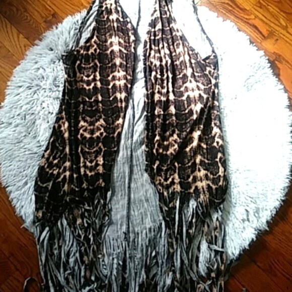 Eye candy size 2X Women's Cardigan Baddie Animal Print Y2K - Picture 3 of 11